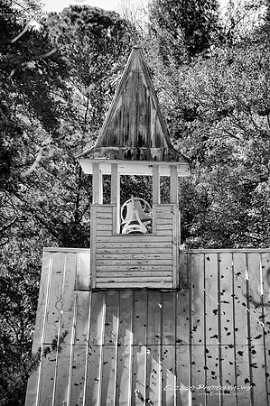 Smoky Church BW