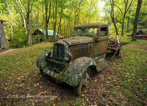 Truck in the Smokies